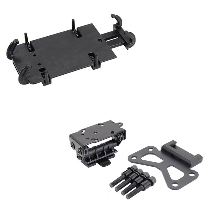 LEZFXDOX Handyhalter Motorrad Für F650GS F700GS F800GS Für Abenteuer/Motorrad Navigation Halterung GPS Navigator USB Lade Telefon Halter Motorrad Handy Halterung(A and C) von LEZFXDOX