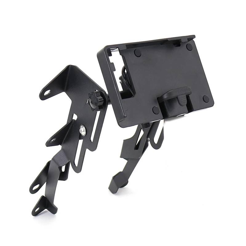 Handyhalter Motorrad Für F750GS F850GS 2018-2022/Motorrad Windschutzscheibe Ständer Halter Telefon Handy GPS Navigation Platte Halterung Motorrad Handy Halterung(BC) von LEZFXDOX