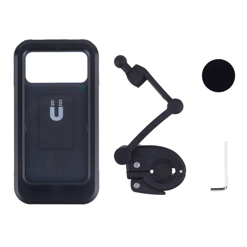 Handyhalter Motorrad Für Force 350/Motorrad Gps Navigation Halterung Telefon Halter Wasserdicht Motorrad Handy Halterung von LEZFXDOX