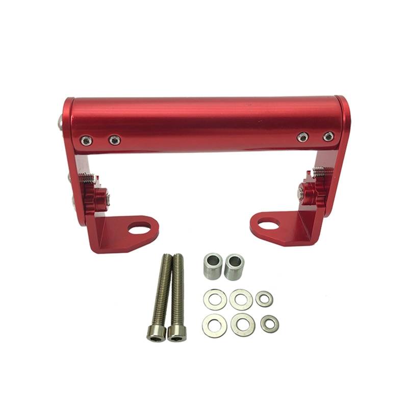 Handyhalter Motorrad Für MT09/Motorrad Telefon Halter Stehen Einstellbare GPS Navigation Platte Halterung Motorrad Handy Halterung(Red) von LEZFXDOX