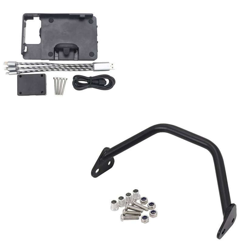 Handyhalter Motorrad Für S1000XR S 1000 XR S1000xr 2015-2019/Motorrad GPS Navigation Rahmen Handy Halterung Motorrad Handy Halterung(B and C) von LEZFXDOX