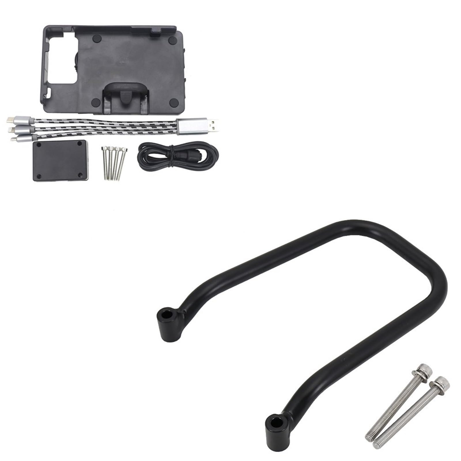 Handyhalter Motorrad Für S1000XR S 1000 XR S1000xr 2020-2024/Motorrad GPS Smart Telefon Navigation Halterung Motorrad Handy Halterung(B and C) von LEZFXDOX