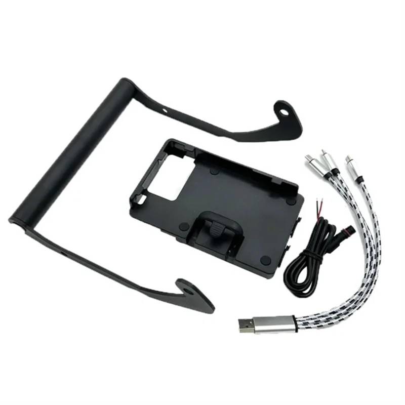 Handyhalter Motorrad Für ZONTES 350E ZT350E ZT 350E/Motorrad Navigation Halterung Platte Telefon Ständer Halter GPS Halter Motorrad Handy Halterung(Style 2) von LEZFXDOX