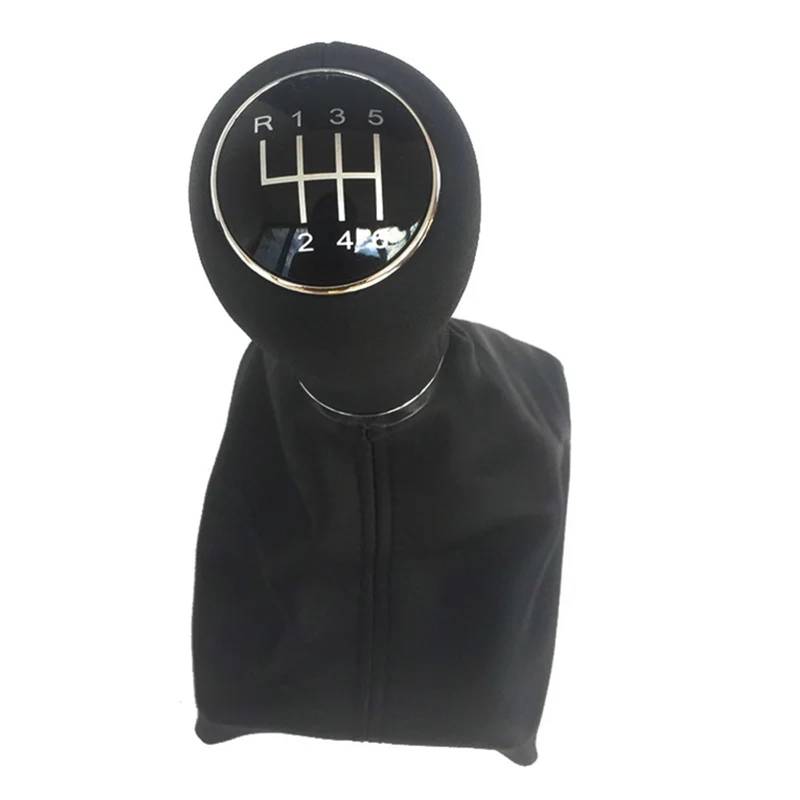 LEZFXDOX Schaltknaufabdeckung Für A6 C6 2004-2012/5/6 Geschwindigkeit Pu Leder Auto Shift Schaltknauf Hebel Gaitor Boot Abdeckung Auto Schaltknauf Abdeckung(R123456 Set) von LEZFXDOX