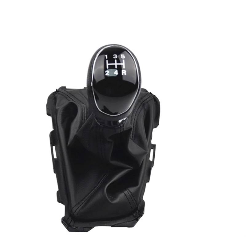 LEZFXDOX Schaltknaufabdeckung Für Ford Für Focus 3 MK3 1.6 2012-2016 / Auto-Schaltknauf, Schalthebelmanschette, Handbremse, Parkmanschette, Abdeckung Auto Schaltknauf Abdeckung(5 Speed) von LEZFXDOX