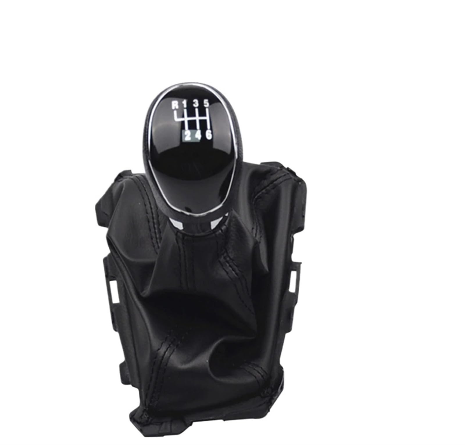 LEZFXDOX Schaltknaufabdeckung Für Ford Für Focus 3 MK3 1.6 2012-2016 / Auto-Schaltknauf, Schalthebelmanschette, Handbremse, Parkmanschette, Abdeckung Auto Schaltknauf Abdeckung(6 Speed) von LEZFXDOX