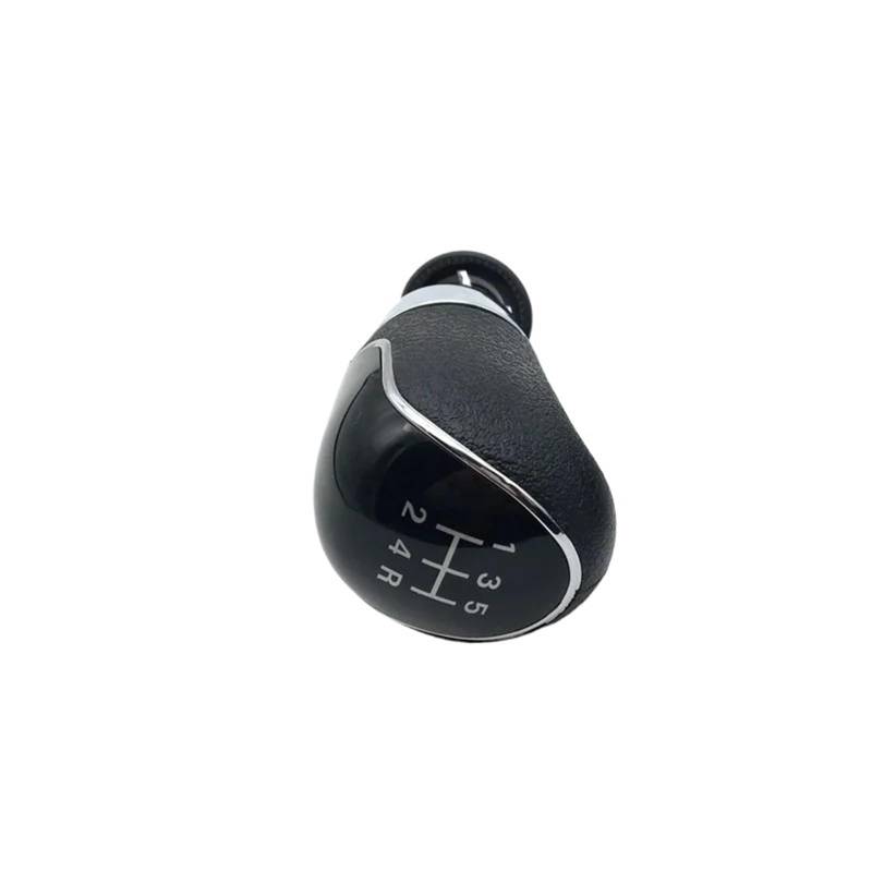 LEZFXDOX Schaltknaufabdeckung Für Ford Für Focus MK2 MK3 MK4 / 5 6 Geschwindigkeit Auto Manuelle Hebel Schaltknauf Auto Schaltknauf Abdeckung(5 Speed Black) von LEZFXDOX