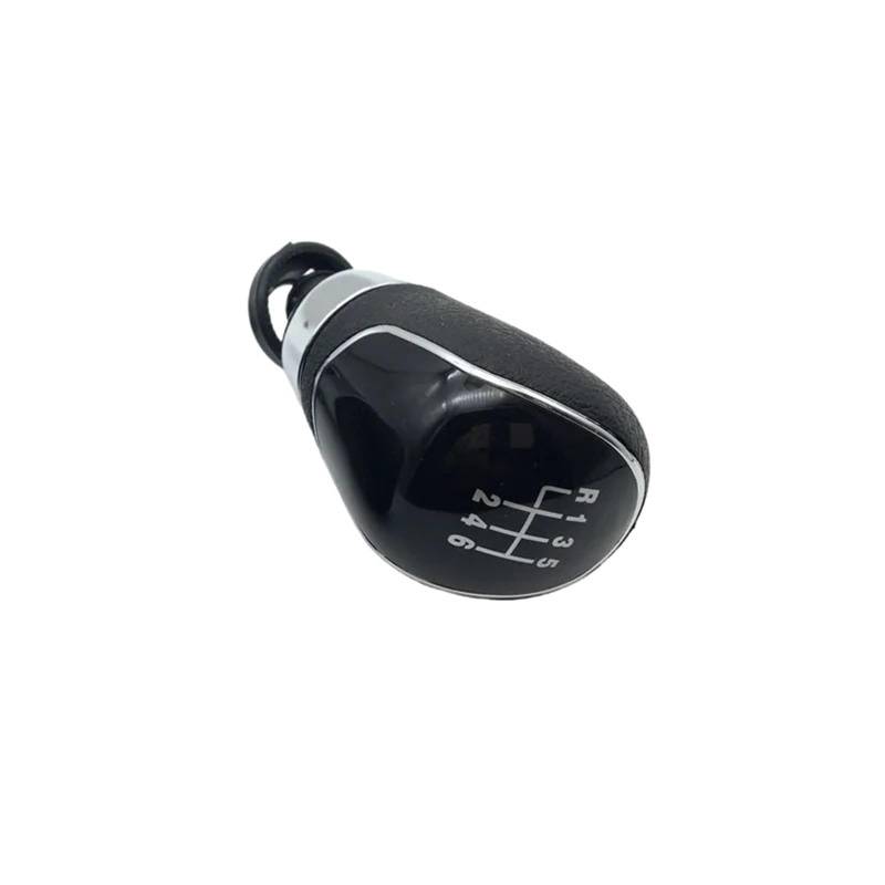 LEZFXDOX Schaltknaufabdeckung Für Ford Für Focus MK2 MK3 MK4 / 5 6 Geschwindigkeit Auto Manuelle Hebel Schaltknauf Auto Schaltknauf Abdeckung(6 Speed Black) von LEZFXDOX