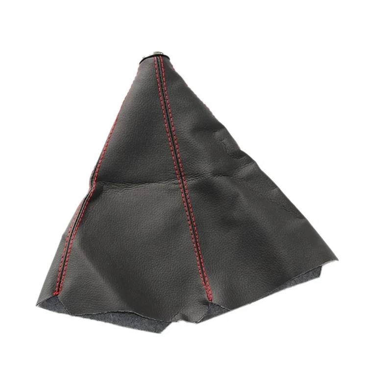 LEZFXDOX Schaltknaufabdeckung Für Hyundai/Auto Schaltknauf Leder Boot Cover Schaltknauf Abdeckung Auto Schaltknauf Abdeckung(Red line) von LEZFXDOX