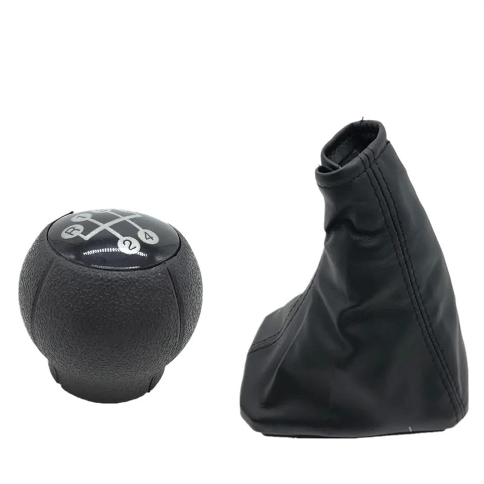 LEZFXDOX Schaltknaufabdeckung Für OPEL Für Corsa C Für TIGRA B Für Combo C/Schaltknauf Auto Anti Slip Parkplatz Handbremse Griffe Boot Auto Schaltknauf Abdeckung(2Pcs Gear Knob Cover) von LEZFXDOX