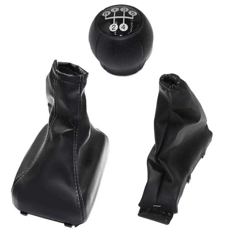 LEZFXDOX Schaltknaufabdeckung Für Opel Für Astra F 1991-1998/Auto Shift Schaltknauf Hebel Gaitor Boot Abdeckung Handbremse Boot Gamasche Auto Schaltknauf Abdeckung(3 Piece) von LEZFXDOX
