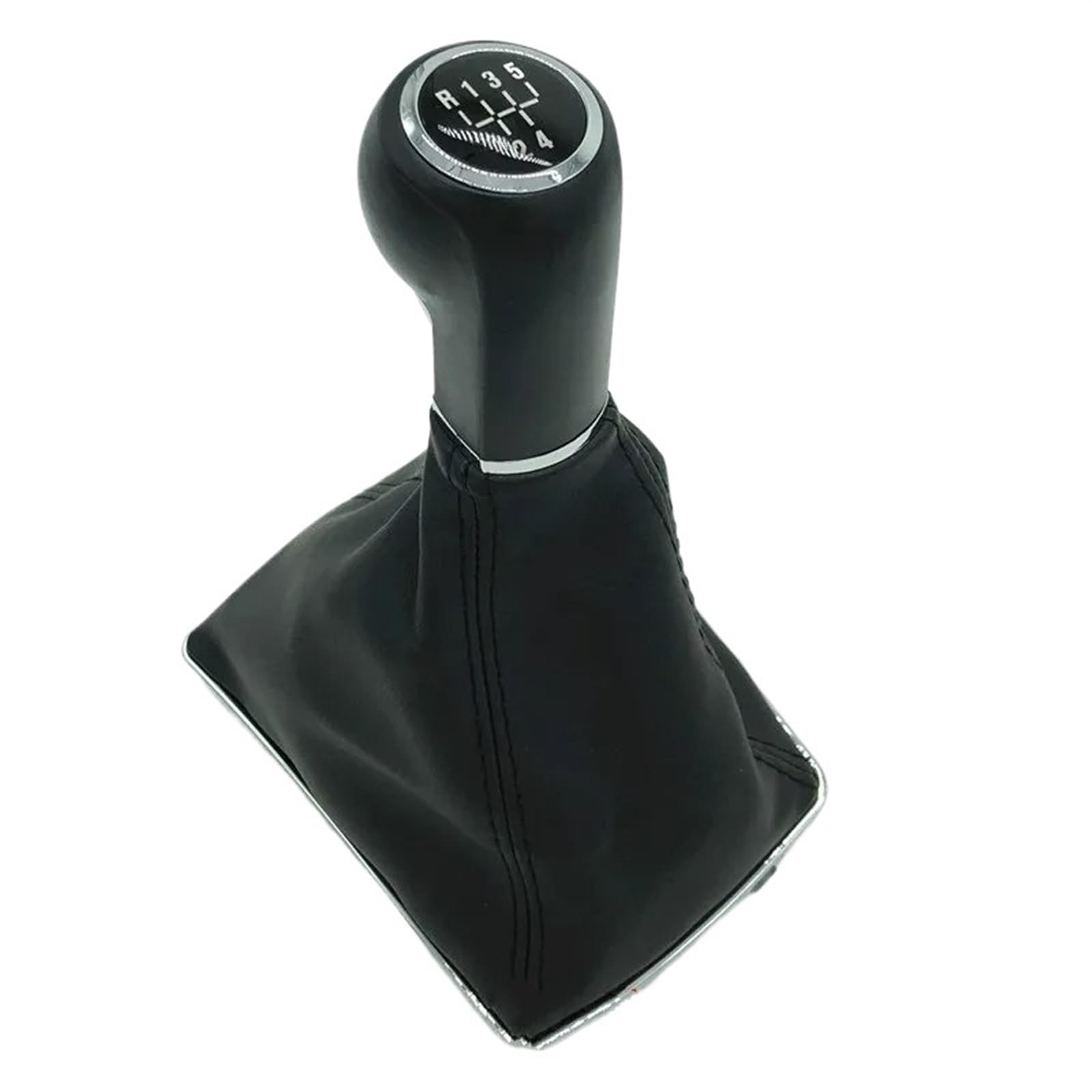 LEZFXDOX Schaltknaufabdeckung Für Opel Für Astra H/Schaltknauf Hebel Stick Handbremse Griffe Auto Anti Slip Parkplatz Hand Brems Boot Abdeckung Auto Schaltknauf Abdeckung(5 Speed Gear Shift) von LEZFXDOX