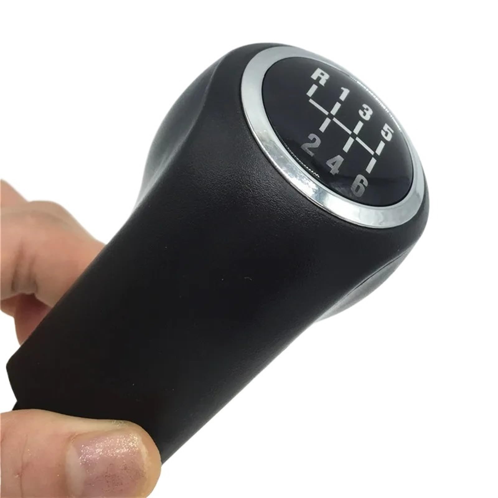 LEZFXDOX Schaltknaufabdeckung Für Opel Für Astra H/Schaltknauf Hebel Stick Handbremse Griffe Auto Anti Slip Parkplatz Hand Brems Boot Abdeckung Auto Schaltknauf Abdeckung(6 Speed Gear Knob) von LEZFXDOX
