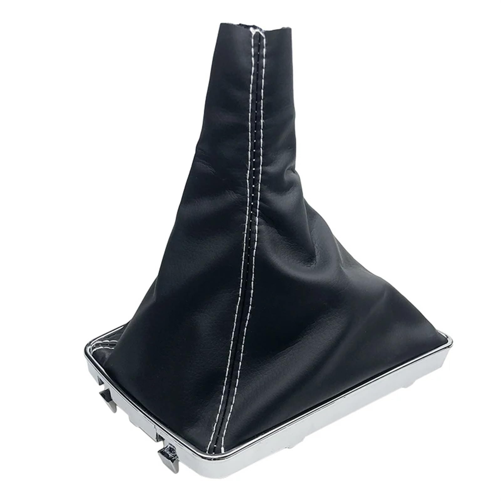 LEZFXDOX Schaltknaufabdeckung Für Opel Für Astra H/Schaltknauf Hebel Stick Handbremse Griffe Auto Anti Slip Parkplatz Hand Brems Boot Abdeckung Auto Schaltknauf Abdeckung(Gear Collar White) von LEZFXDOX