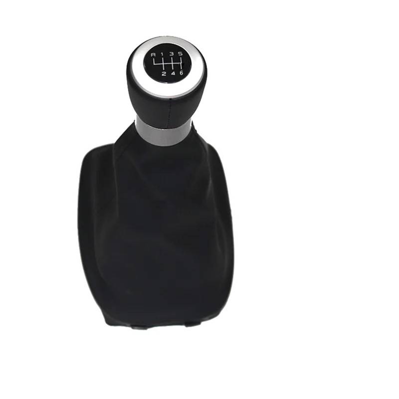 LEZFXDOX Schaltknaufabdeckung Für Seat Für Alhambra 2000-2010/6-Gang-Pu-Leder-Auto-Schaltknaufhebel Gaitor Boot-Abdeckung Auto Schaltknauf Abdeckung von LEZFXDOX