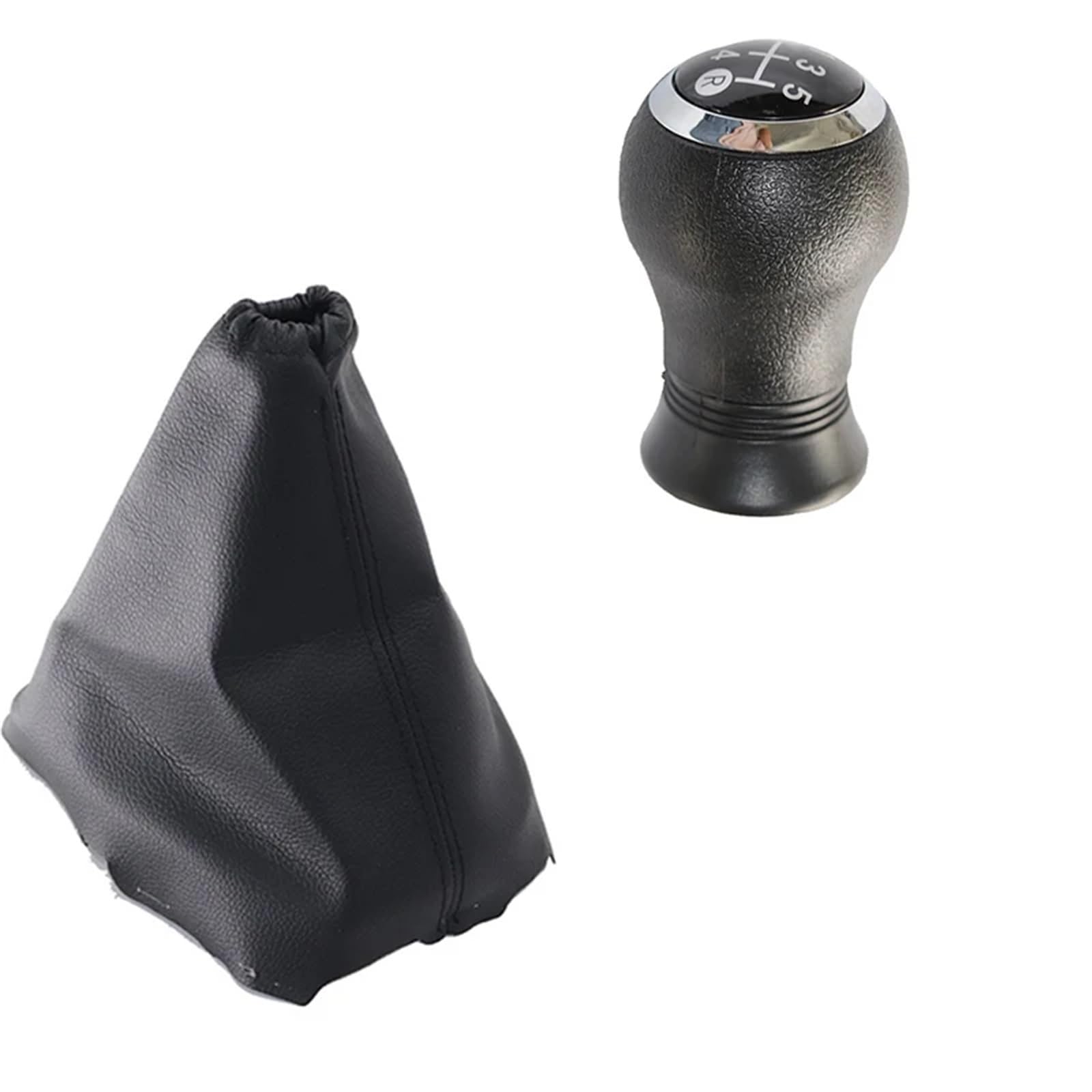LEZFXDOX Schaltknaufabdeckung Für Toyota Für Auris I 1 MK1 (E15) 2005-2012 / Manuell MT 5-Gang-Schaltknauf Schalthebelmanschette Auto Schaltknauf Abdeckung(5 Speed Set) von LEZFXDOX