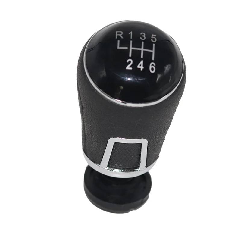 LEZFXDOX Schaltknaufabdeckung Für VW Für Amarok 2009 2010 2011 2012-2022 / Manuell 5 Gang 6 Gang Auto Schaltknauf Stick Griff Auto Schaltknauf Abdeckung(6 Speed) von LEZFXDOX
