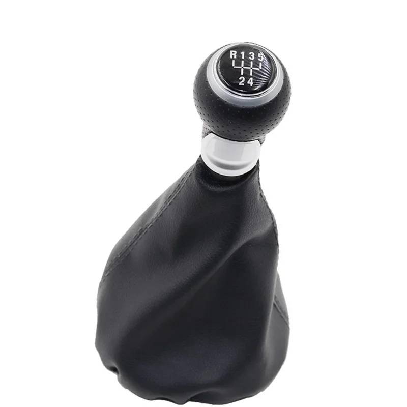 LEZFXDOX Schaltknaufabdeckung Für VW Für Fox 2005/5 Geschwindigkeit Auto Getriebe Stick Schaltknauf Getriebe Schaltknauf Boot Getriebe Griff Auto Schaltknauf Abdeckung(Style 5) von LEZFXDOX