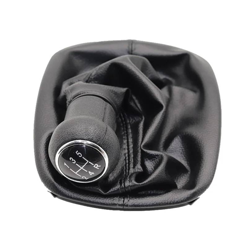 LEZFXDOX Schaltknaufabdeckung Für VW Für Passat B5 B5.5 1998-2004 B5 FL (2000-2005) 3B B5 3B2 3B5 1996-2000/5 / 6 Geschwindigkeit Auto Schaltknauf 12mm Auto Schaltknauf Abdeckung(5 Speed Black line) von LEZFXDOX