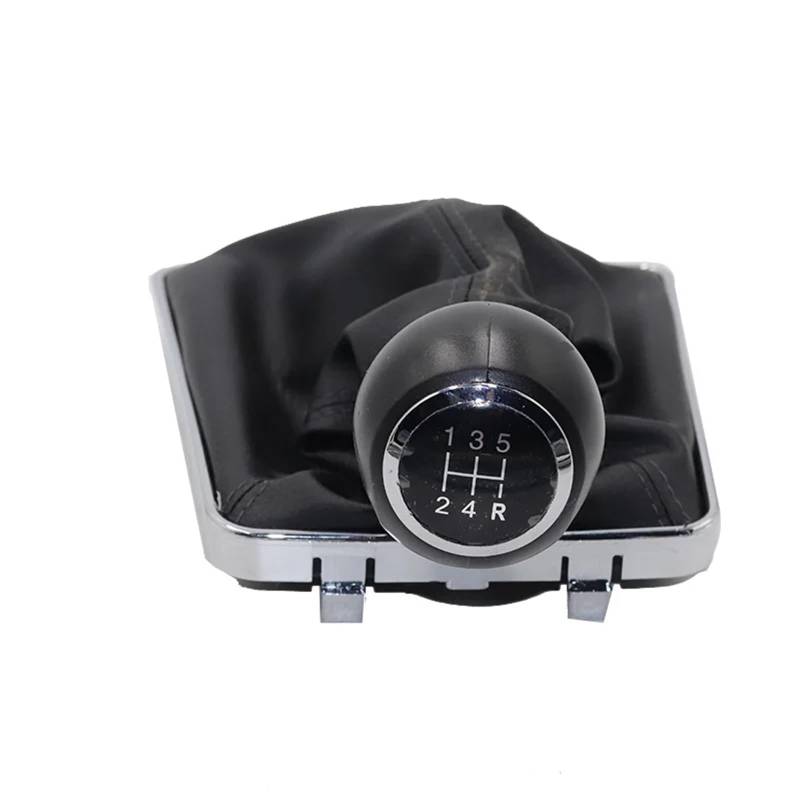 LEZFXDOX Schaltknaufabdeckung Für Vauxhall Für Opel Für Astra H 1,6 2004-2010/Schaltknauf Boot Hebel Getriebe Gamasche Stick Griffe Abdeckung Auto Schaltknauf Abdeckung(12345R Black line) von LEZFXDOX