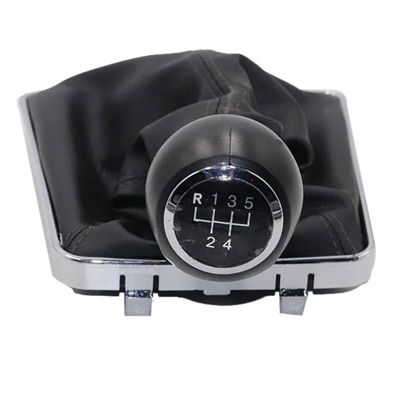 LEZFXDOX Schaltknaufabdeckung Für Vauxhall Für Opel Für Astra H 1,6 2004-2010/Schaltknauf Boot Hebel Getriebe Gamasche Stick Griffe Abdeckung Auto Schaltknauf Abdeckung(R12345 Black line) von LEZFXDOX