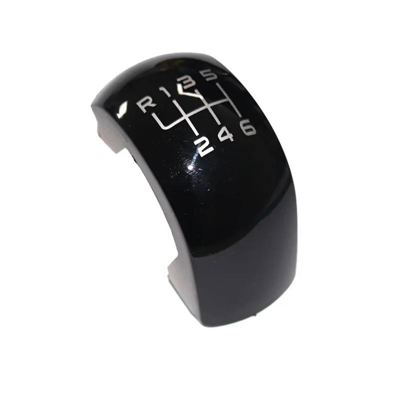 Schaltknaufabdeckung Für Skoda Für Octavia MK2 II (04-08) II FL (08-11) / Schaltknaufabdeckung Schaltknauf Stick Abzeichen Emblem Zierkappe Abdeckung Auto Schaltknauf Abdeckung(6 speed black) von LEZFXDOX