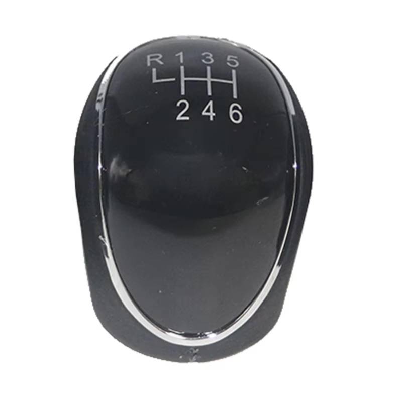 schaltknüppel Für Ford Für Mondeo IV MK4 2007-2015 5/6 Geschwindigkeit Getriebe Stick Schaltknauf Griff schaltknopf(R123456 Black knob) von LEZFXDOX