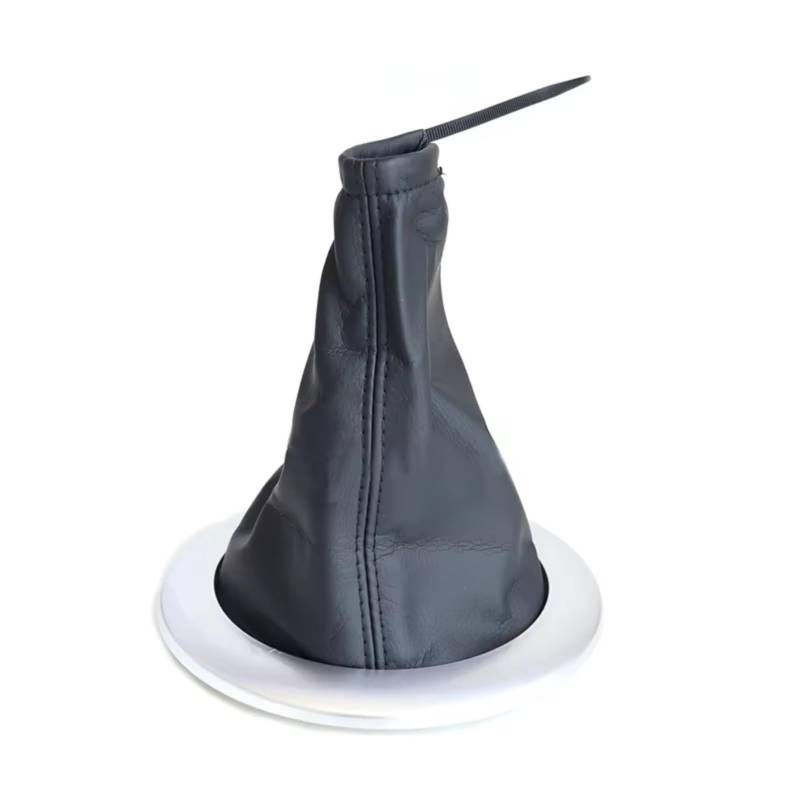 schaltknüppel Für Megane 2 MK2 II 2002 2003 2004 2005 2006 2007 2008 2009 Schaltknauf Gamasche Boot Abdeckung schaltknopf(Cover-Black Silver) von LEZFXDOX