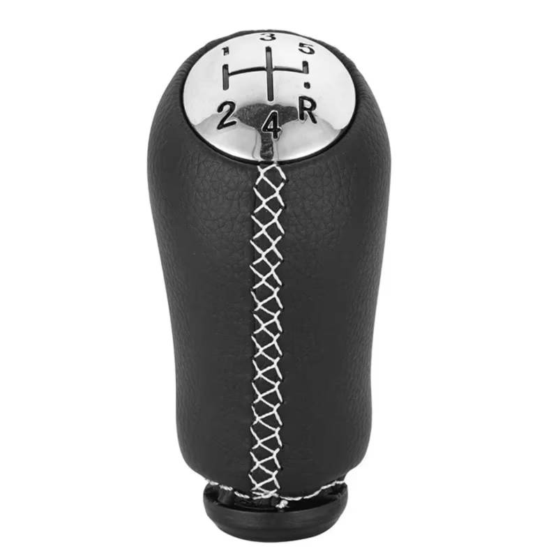 schaltknüppel Für Megane 2 MK2 II 2002 2003 2004 2005 2006 2007 2008 2009 Schaltknauf Gamasche Boot Abdeckung schaltknopf(Knob-White Line) von LEZFXDOX