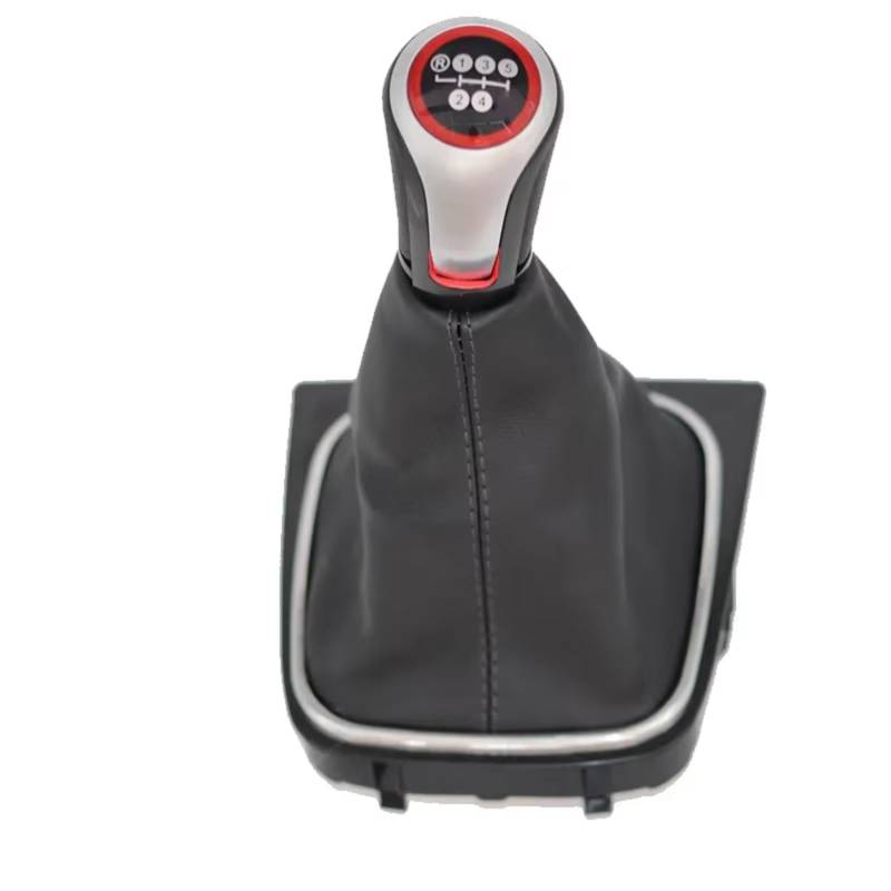 schaltknüppel Für VW Für Golf 5 6 Für Jetta V VI Mk5 Mk6 Für Scirocco Manuelle Getriebe Griff 5 Geschwindigkeit Schaltknauf/Boot schaltknopf(Type 3) von LEZFXDOX