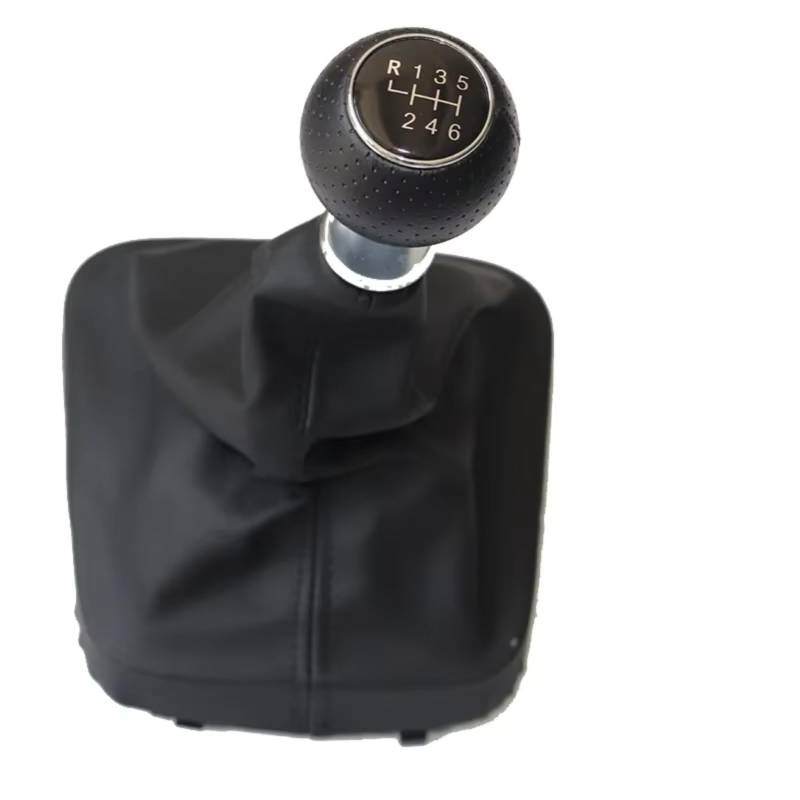 schaltknüppel Für VW Für Golf 5 MK5 2004-2008 Schaltknauf/Boot Getriebe Griff 6 Geschwindigkeit schaltknopf(Type 4) von LEZFXDOX