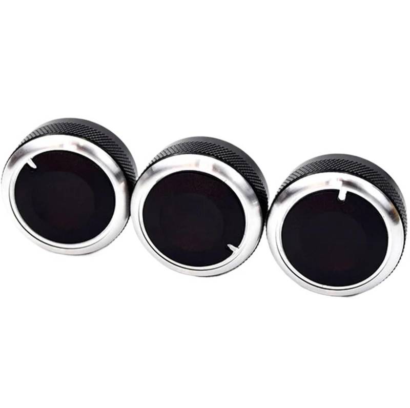 LFDTO 3 STÜCKE FIT for TOYOTA BB SCION XB 04-07 SCHALTER KNOPF KNÖPFE HEIZUNG WÄRME KLIMAANLAGE TASTEN ZIEHBARE RAHMEN RING A/C KLIMAANLAGE ABDECKUNG von LFDTO