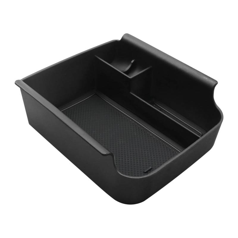 LFDTO Auto Armlehne Box Lagerung Fit for Golf 8 MK8 2020 2021 2022 2023 Zentrale Steuerung Container Auto Innen Fit for Golf MK8 Zubehör (Color : Black) von LFDTO