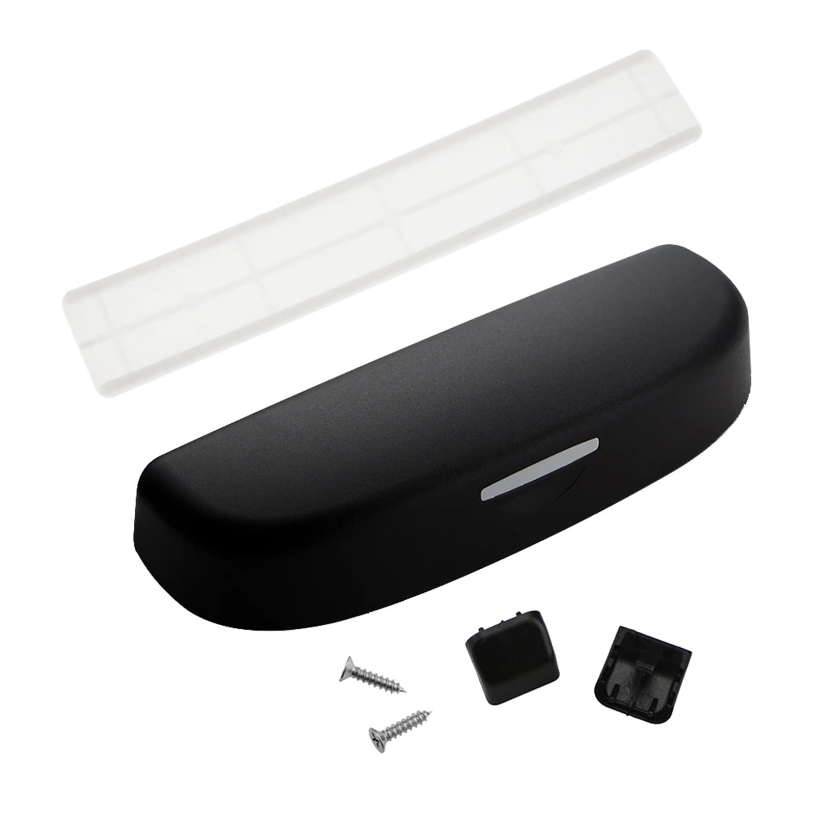 LFDTO Auto Sonnenbrillenhalter Brillenetui Passend for OPEL Corsa Insignia Astra Antara Meriva Passend for Zafira Passend for Chevrolet Captiva Zubehör(Color:Black) von LFDTO