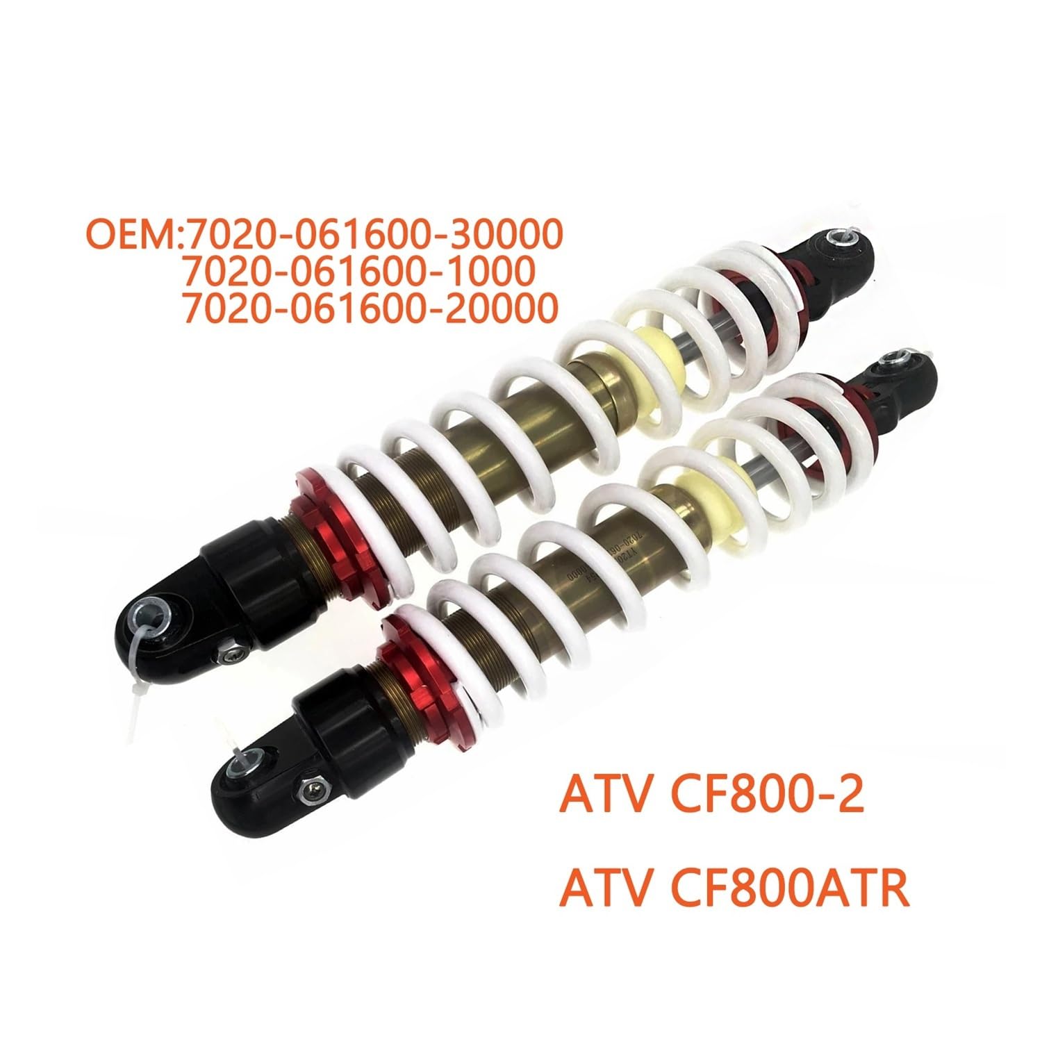 2PC Hinten Stoßdämpfer MIT AIR BAG FIT for CF cf800-2(x8) teil ATV UTV QUAD 7020-061600-30000 Ersatzteile von LFJbdO