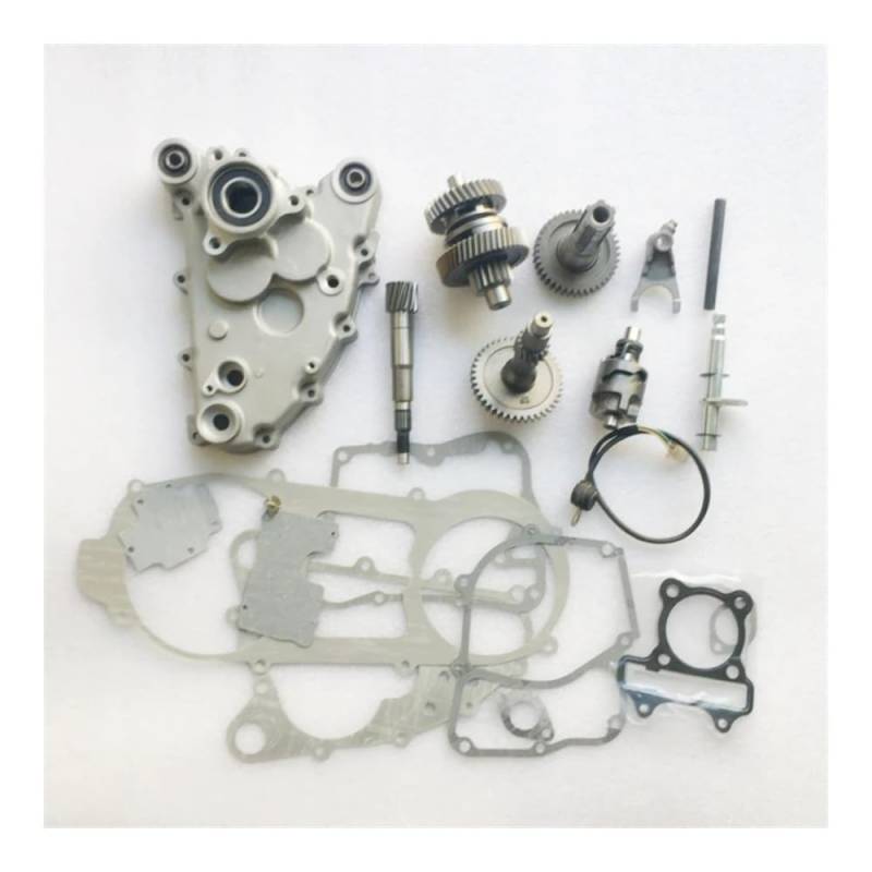 GY6 150cc 200cc Motor Getriebeseite Getriebedeckel Zahnräder Wellengetriebe UTV Go Kart Roller TaoTao for Jinglang for Kangdi for Odes XY Ersatzteile von LFJbdO