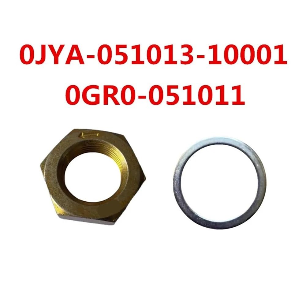 ORIGINAL Paket Antriebsscheibe MUTTER 0JYA -051013-10001 Und Stahl Washer 0GR0-051011 for CFMoto 450 520 625 850 1000 Quads ATV UTV Ersatzteile(Both) von LFJbdO