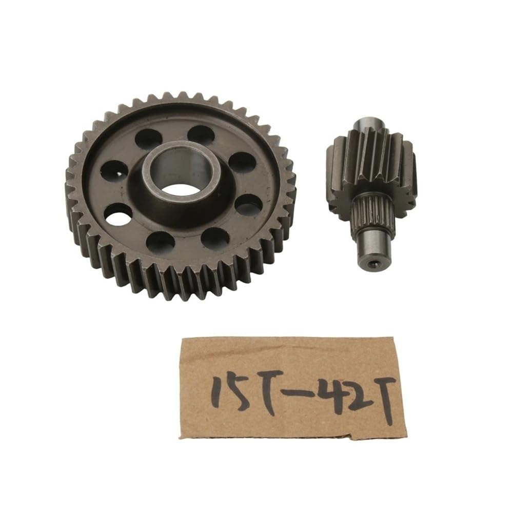 Roller Pcx 150 Top Racing Sekundäre/Achsantrieb Getriebe 15T/42T 17T/40T 18T/39T for Hond Ww150 Pcx150 Sh150i Vario150cc 4T Ersatzteile(15T-42T) von LFJbdO