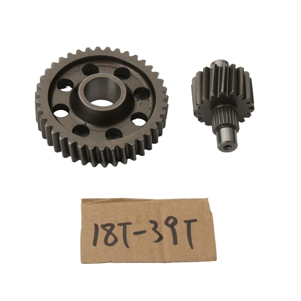 Roller Pcx 150 Top Racing Sekundäre/Achsantrieb Getriebe 15T/42T 17T/40T 18T/39T for Hond Ww150 Pcx150 Sh150i Vario150cc 4T Ersatzteile(18T-39T) von LFJbdO