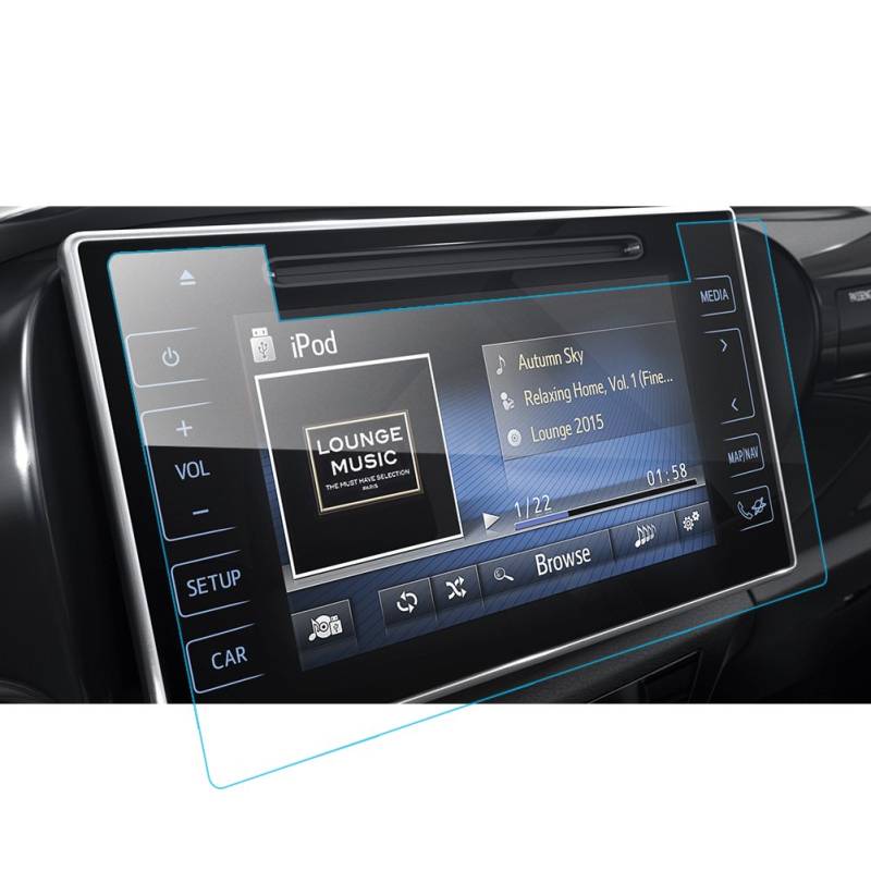 [Aktualisieren] LFOTPP Toyota Hilux VI Navigation Schutzfolie, Panzerglas Displayschutzfolie GPS Navi Folie von LFOTPP