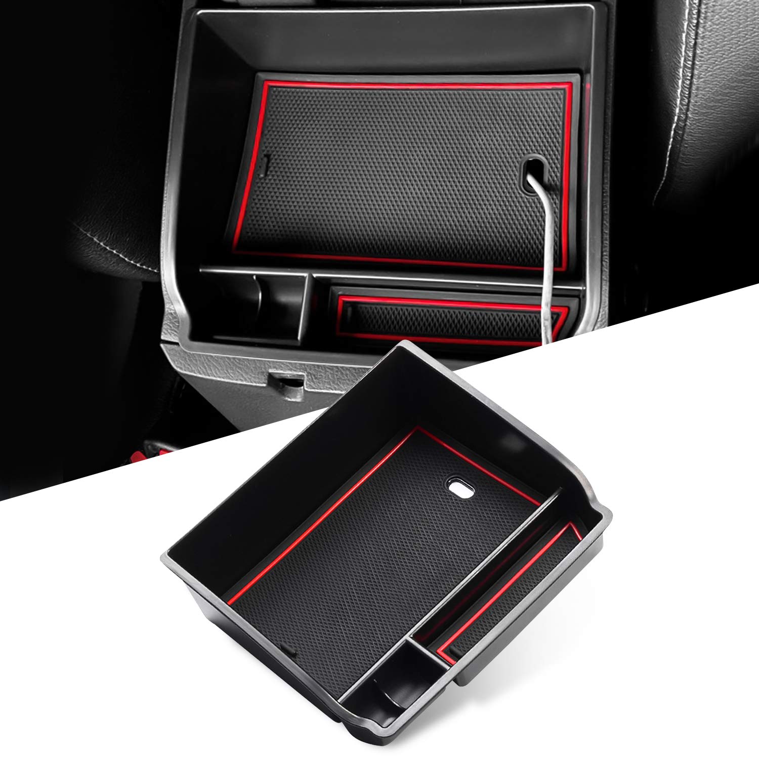 LFOTPP Hilux Auto Armlehne Organizer, Mittelkonsole Armlehne Ablage, Handschuhfach Aufbewahrungsbox Innenausstattung Zubehör LFOTPP Hilux Auto Armlehne Organizer, Mittelkonsole Armlehne Ablage, Handschuhfach Aufbewahrungsbox Innenausstattung Zubehör von LFOTPP