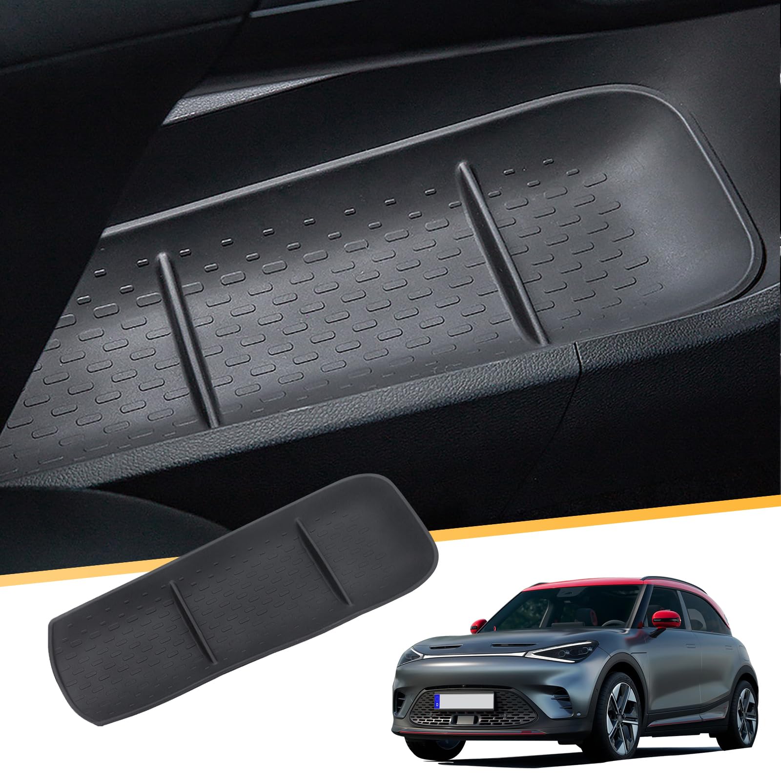 LFOTPP Kompatibel mit Merced-es Smart #1 EV Electric 2023 2024 Mittelkonsole Aufbewahrungsbox, Smart #1 Zubehör TPE Armlehne Organizer Tray Handschuhfach Unten die Mittelkonsole LFOTPP Kompatibel mit Merced-es Smart #1 EV Electric 2023 2024 Mittelkonsole Aufbewahrungsbox, Smart #1 Zubehör TPE Armlehne Organizer Tray Handschuhfach Unten die Mittelkonsole von LFOTPP