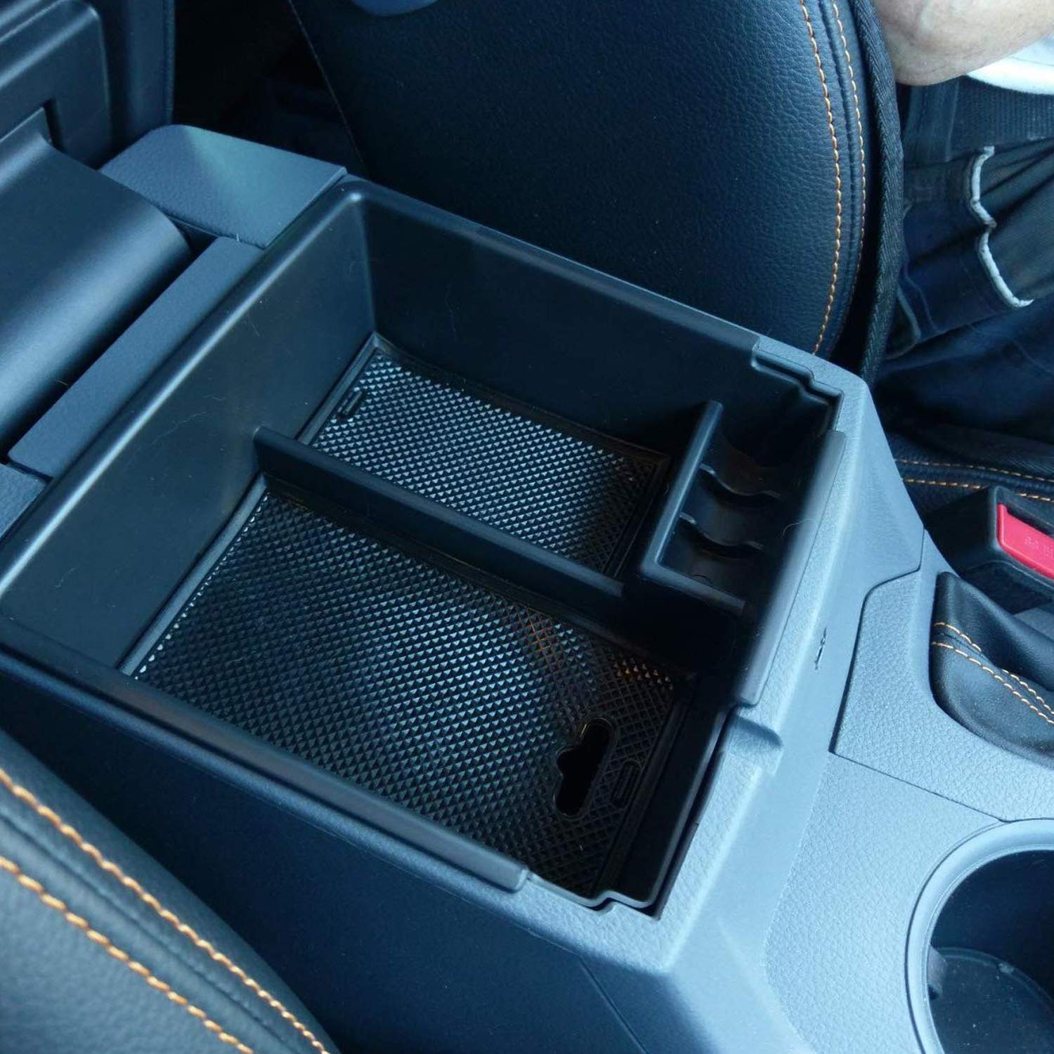 LFOTPP Ranger Handschuhfach Armlehne Aufbewahrungsbox Center Console Armrest Storage Box Innen von LFOTPP