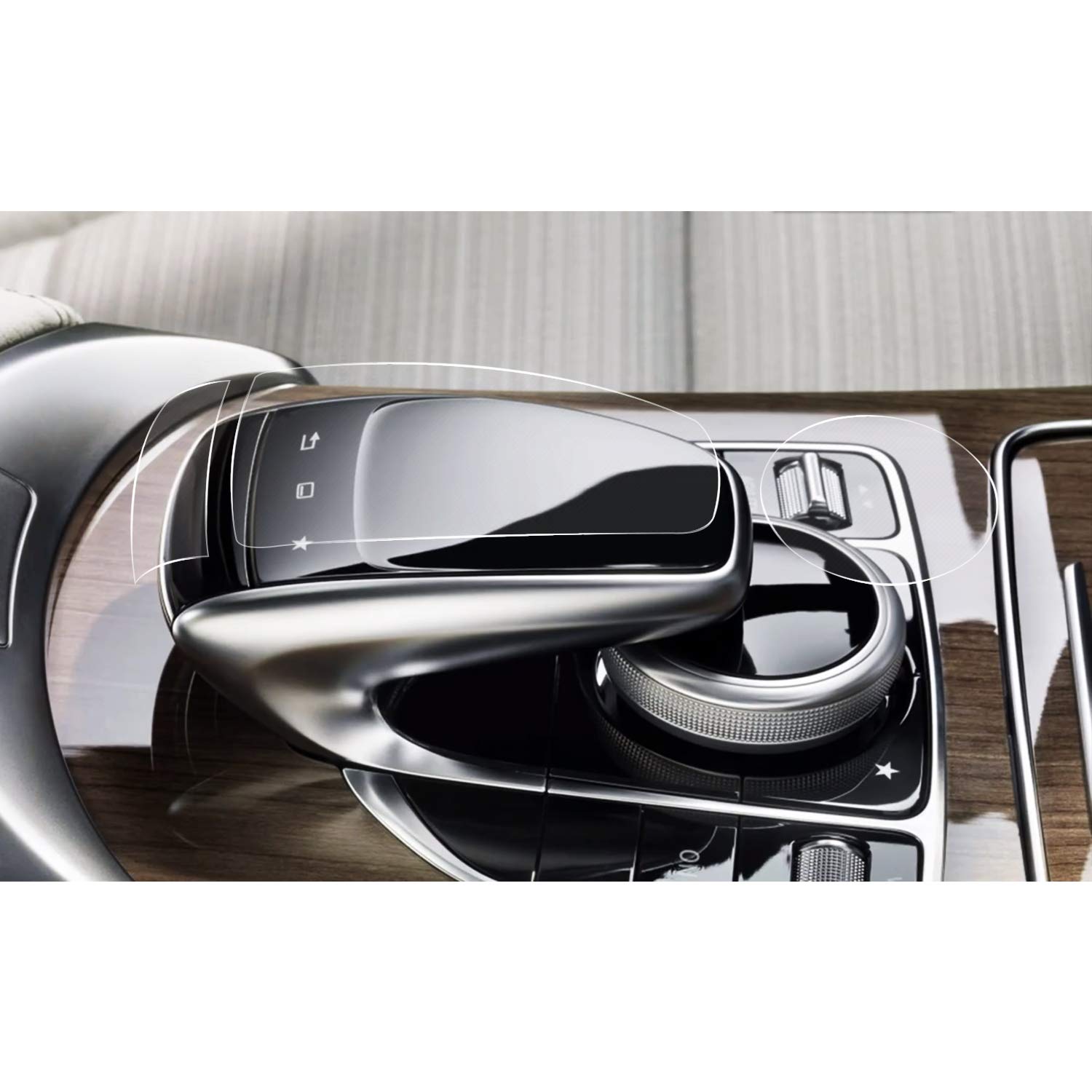LFOTPP Schutzfolie für Mercedes Benz C-Klasse V-Klasse GLC-Klasse AMG Center Console Control Maus von LFOTPP