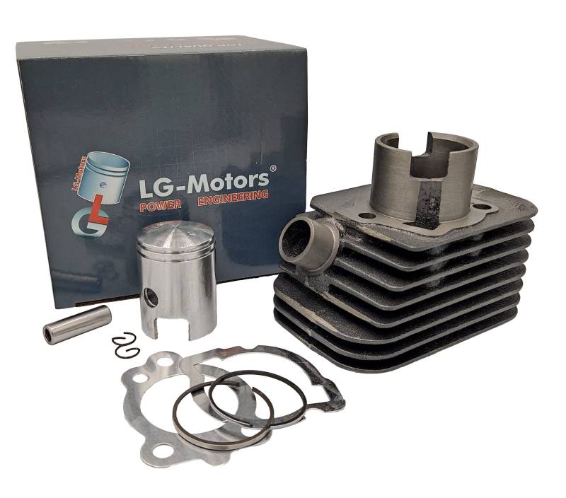 Set Zylinder + Kolben Piaggio Si Ciao Bravo Boxer Grillo Boss SP10 ø38 von LG-MOTORS POWER ENGINEERING