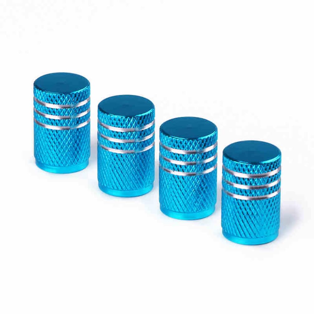 4Pcs Auto Reifenventil Ventilkappen, für Hyundai Ioniq 5 2024 Wasserdicht Staubkappen Anti-Diebstahl Dichtung Valve Caps, Car Zubehör,B-Sky Blue 4Pcs Auto Reifenventil Ventilkappen, für Hyundai Ioniq 5 2024 Wasserdicht Staubkappen Anti-Diebstahl Dichtung Valve Caps, Car Zubehör,B-Sky Blue von LGBWF