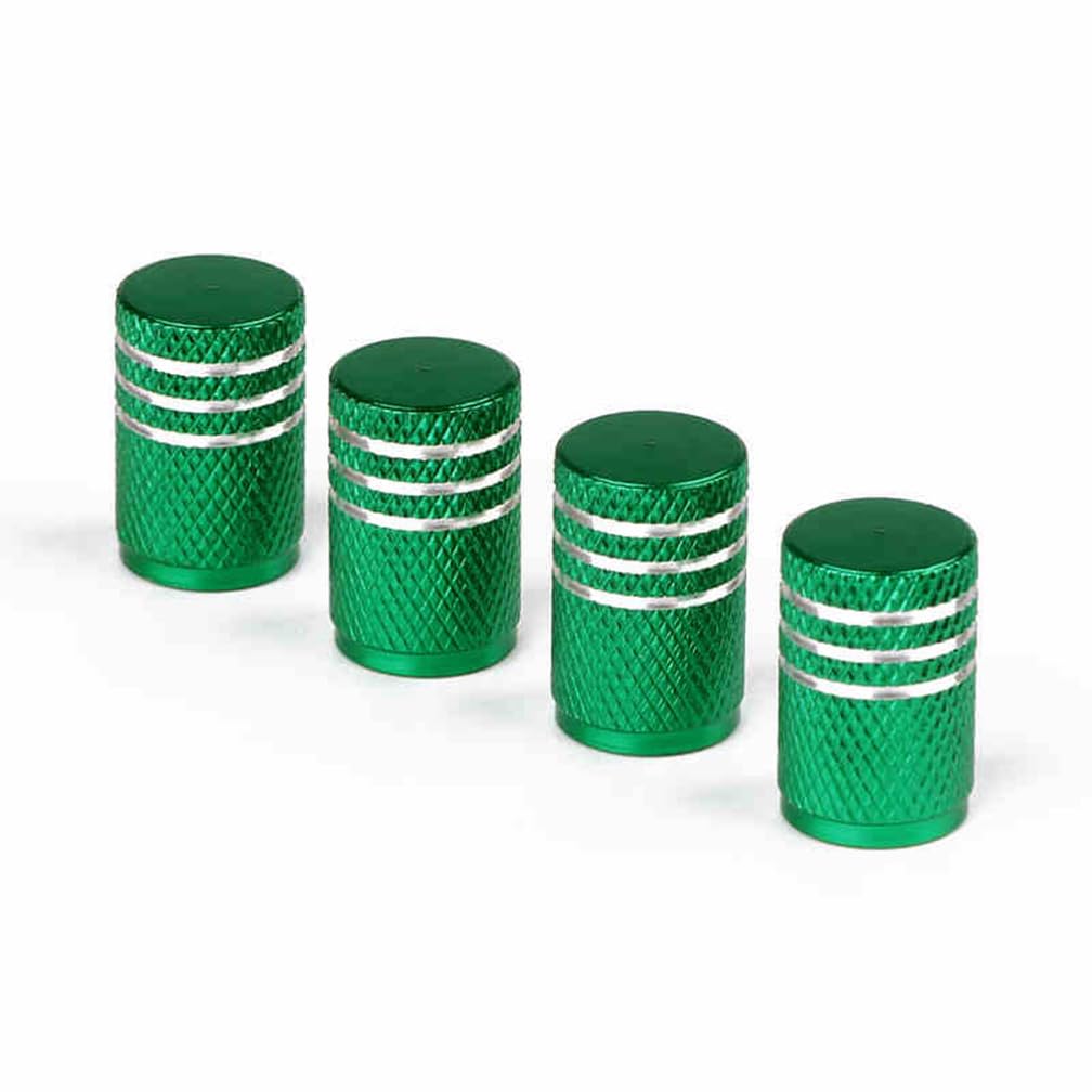 4Pcs Auto Reifenventil Ventilkappen, für MG MG3 Third Generation 2024 Wasserdicht Staubkappen Anti-Diebstahl Dichtung Valve Caps, Car Zubehör,K-Green 4Pcs Auto Reifenventil Ventilkappen, für MG MG3 Third Generation 2024 Wasserdicht Staubkappen Anti-Diebstahl Dichtung Valve Caps, Car Zubehör,K-Green von LGBWF