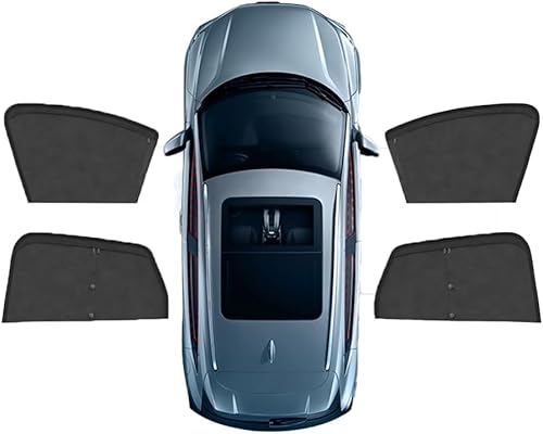 Auto Seitenscheiben Sonnenschutz,für VW ID.4 CROZZ 2021 2022 2023,UV-Schutz Hitzereduktion Verdunkelung Vorhang Sichtschutz Protection Schutz der Privatsphäre,C von LGYDFDC
