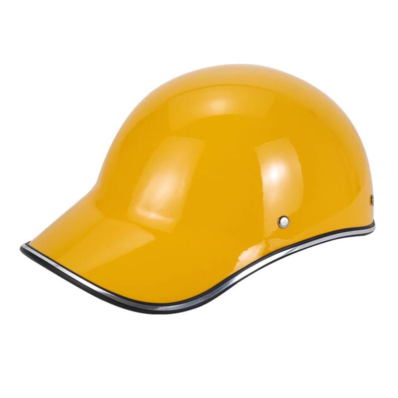 Halbhelme Retro Motorrad, Ece Zertifiziert Retro VerläNgerte Krempe Open Face Helm, Herren Damen Erwachsene Abs-Schale Eps-Pufferschicht, Für Besseren Fahrschutz F,XL=(61-62CM) von LHBM