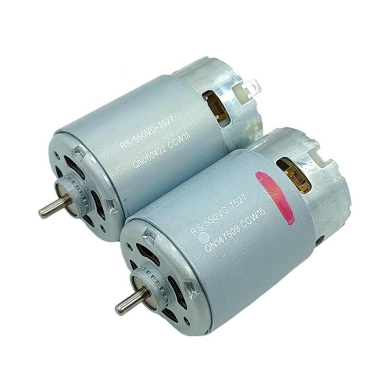 RS-550VC-7527/RS-550VD-7527 DC 6 V 9,6 V 12 V 14,4 V 20000 U/min Hochgeschwindigkeitsmotor, 1 Stück(B RS-550VD-7527) von LHKQHRDL